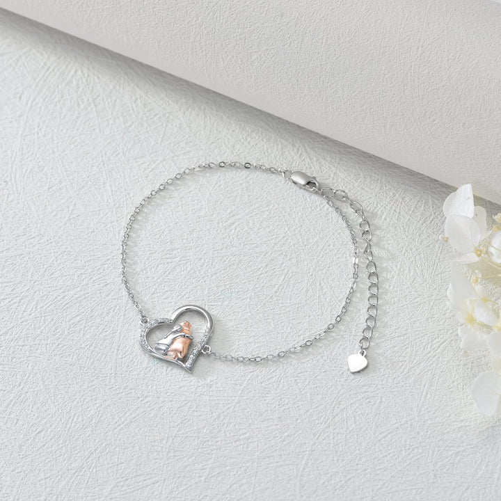 Dog Bracelet – Delicate Animal Bracelet for Dog Lovers