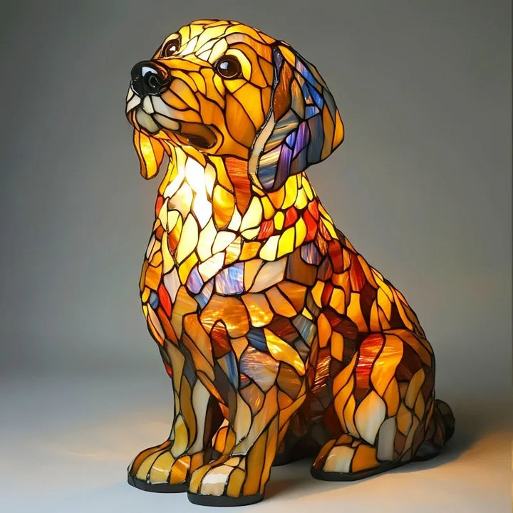 Spiritueel Lys Golden Retriever Beeldje