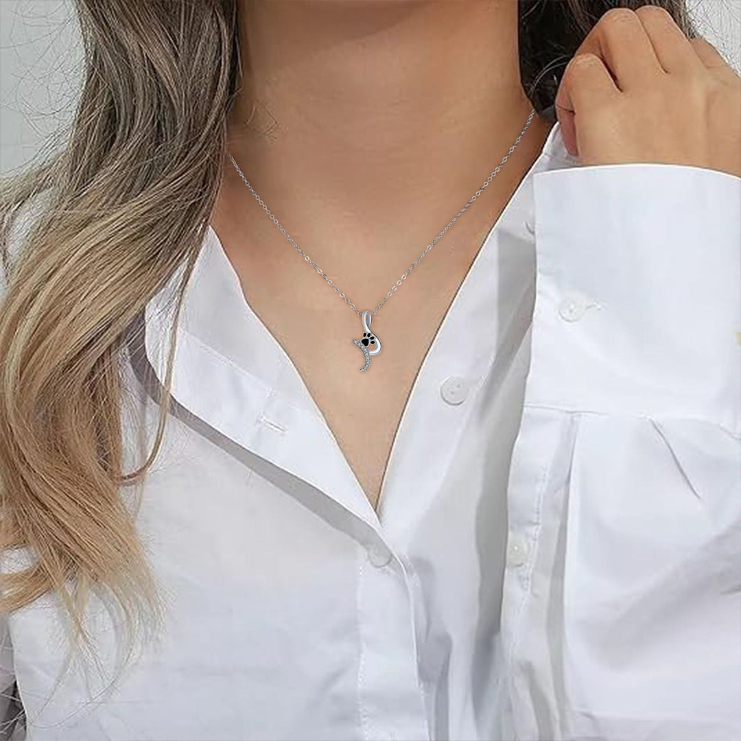 Paw Pendant 'Loyal Friend' Necklace